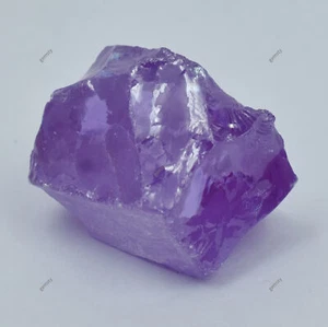 Uncut Raw Natural Purple 135.26 Ct Rough Sapphire CERTIFIED Loose Gemstone - Picture 1 of 13