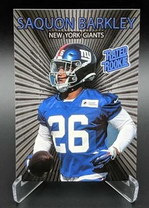 2018 Saquon Barkley Silver Metal Rated Rookies - Mint - New York Giants - Picture 1 of 3