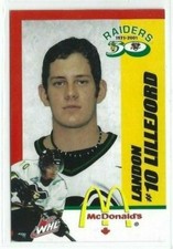 2001-02 Prince Albert Raiders (WHL) Landon Lillejord