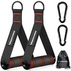 RENRANRING Gym Exercise Handles Replacement Handle Attachments Color: BlackRed