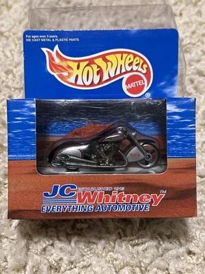 Scooter Hot Wheels Edición Especial JC Whitney Scorchin Negro Gris Nuevo En Caja Foto 1 de 4