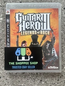 Guitar Hero III: Legends of Rock (Sony PS3, 2007), *Not For Resale Version*, CIB - Picture 1 of 6