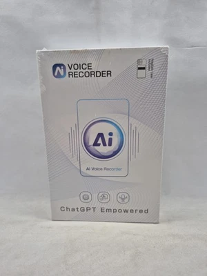 AI Voice Recorder – ChatGPT Empowered – Smart Audio Transcription Device – New  - Image 1 of 4