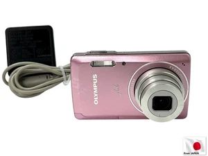 Olympus μ-5010 14.0MP 5x WIDE Compact Digital Camera Pink From JAPAN (60379MK3) - Picture 1 of 24
