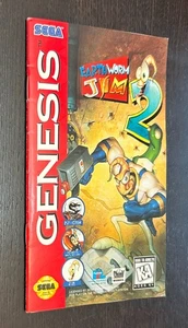 EARTHWORM JIM 2 (1996 Sega Genesis) -- Manual de instrucciones - Imagen 1 de 4