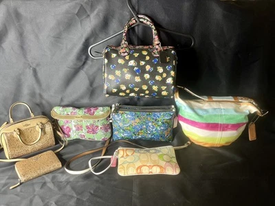 Coach Lote de 7 Bolsos de Hombro, Embragues, Monedero Juegos a Juego Hobo SoHo Bolsos de Mano Foto 1 de 4