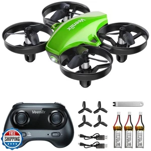 V995 Mini Drone for Kids and Beginners, Indoor Outdoor Quadcopter Plane for B - Picture 1 of 5