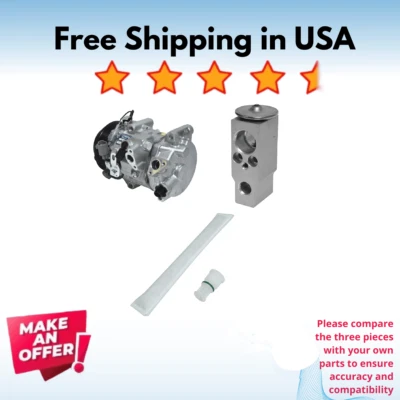 Kit Compressor A/C Fit Lexus RX350 2010-2012, Toyota Avalon 2013-18, Camry 12-17 - Image 1 of 4