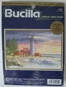 Bucilla Counted Cross Stitch Kit #42005 Safe Passage c.1998 Sealed - Picture 1 of 1