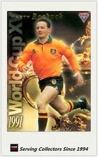 1995 Australia Rugby Union Trading Cards WORLD CUP XV WC15: Marty Roebuck