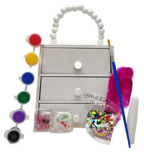 Bonito joyero Olivia & Patch Paint Me 3+ niños niños arte artesanía - Imagen 1 de 2