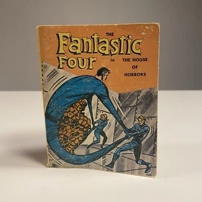 Fantastic Four The House of Horrors #5775 1968-Whitman-Big Little Book-En muy buen estado/buen estado Foto 1 de 4