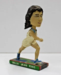 Billie Jean King Tennis Bobblehead Women's Sports Foundation Figure 7" Rare - Picture 1 of 8