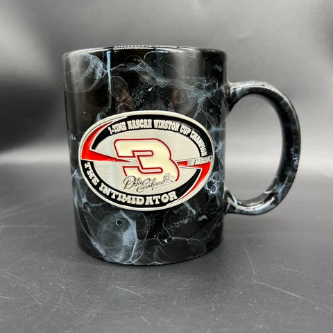 Dale Earnhardt The Intimidator 7 Time Winston Cup Champion Medallion Coffee mug Cover