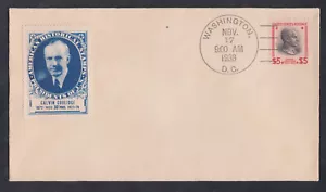 US Stamp #834 on First Day Cover Label Cachet VF Unaddressed - Picture 1 of 2