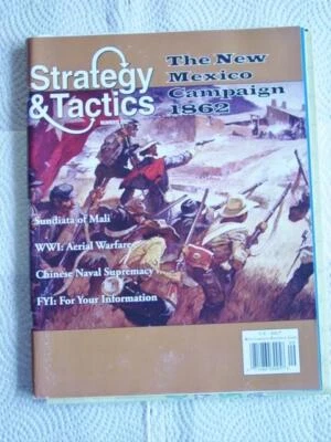 Strategy & Tactics S&T #252 : New Mexico Campaign - Magazine & Games (UNPUNCHED) - Image 1 of 2