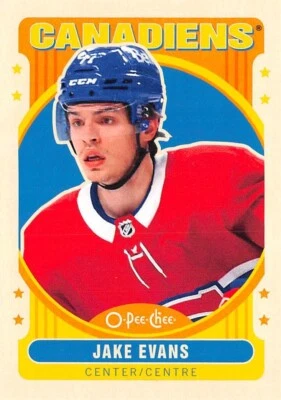 2021-22 O-Pee-Chee Retro #294 Jake Evans - Image 1 of 3