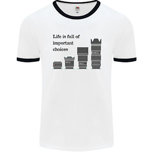 Photography Important Choices Photographer Mens Ringer T-Shirt