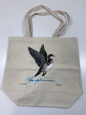 Bolso de Mano Pato Madera Patos Vida Silvestre Aves Acuáticas Nuevo Foto 1 de 4