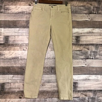 Joe's Jeans Corduroy Pants Womens W 27 Solid Tan Cotton Blend - Image 1 of 4