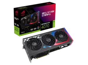 ASUS ROG-STRIX GeForce RTX 4070 -O12G-GAMING scheda video grafica - Foto 1 di 5