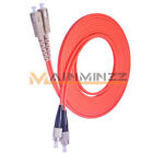 Kabel krosowy światłowodowy SC do FC MM duplex wielomodowy do sieci 50M