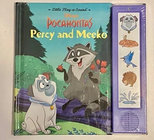 Vintage 1995 Disney's Pocahontas Percy and Meeks Little Play-a-Sound Book - Picture 1 of 3