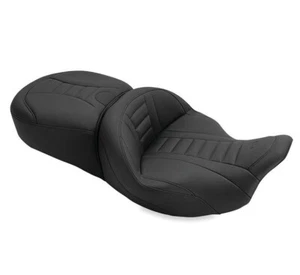 MUSTANG MOTORCYCLE 79006 DELUXE SEAT 08-21 HARLEY ELECTRA GLIDE RD KING FREE SHP - Foto 1 di 1