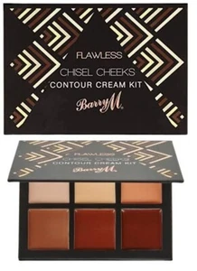 Barry M Flawless Chisel Cheeks Contour Cream Kit Palette 14.5g - Picture 1 of 1