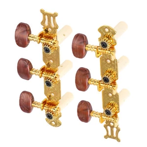 2x Classical Guitar Tuning Pegs Keys Machine Heads Tuner Set Music LLV - Picture 1 of 22