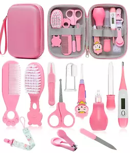 Baby Healthcare and Grooming Kit, Safety Newborn Nursery Care Set, with Hair Br - Picture 1 of 12
