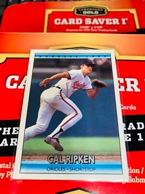 1992 Donruss #35 Cal Ripken With Period after Inc Baltimore Orioles HOF V325 - Image 1 of 2