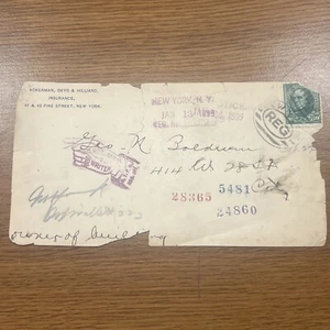 US Cover Front Only SC 258 Or 273 Colorful Returned To Writer Pointing Hand#H106 - Picture 1 of 2