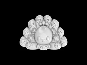 Pfauenform, Badebombenform, Schokoladenform, Bastelform, Seifenform - Bild 1 von 8