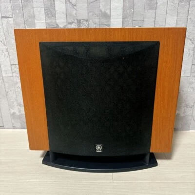 Yamaha YST-FSW100 Powered Compact Home Theatre Subwoofer Confirmed Operation F/S - Image 1 of 4