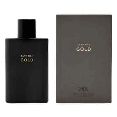 Zara Man Gold Eau De Toilette Herrenduft 90 ml (3,04 Oz.) neues Parfüm - Bild 1 von 4