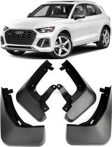Genuine Full Set Splash Guards Mud Flaps Fender For 2021-2024 Audi Q5 S-Line SQ5 - Picture 1 of 8