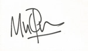 MAN UNITED & HULL: TARJETA BLANCA FIRMADA POR MIKE PHELAN 3x5 + certificado de autenticidad - Imagen 1 de 1