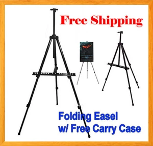 Tripod Display Easel Presentation Exhibition Art Artist Adjustable Aluminum - Picture 1 of 3