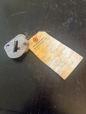 NOS Studebaker Fuel Pump Mount Gaskets w/ Original Tag – Part #197389 (5) - Image 1 of 4