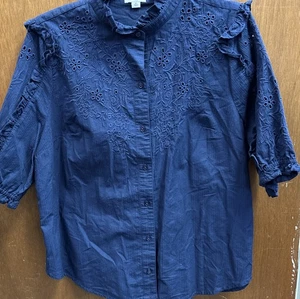 Crown & Ivy Women’s Blouse Size Xl - Picture 1 of 7