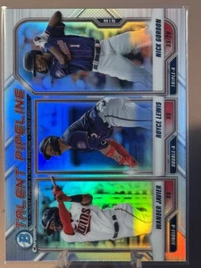 🔥🔥2021 Bowman Chrome TWINS Talent Pipeline Javier/Royce Lewis/Gordon #TP-MIN - Imagen 1 de 2