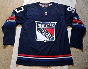 Adidas NHL Mika Zibanejad New York Rangers Alternate Jersey - Size 56 - Picture 1 of 10