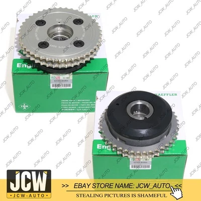 Juego de 2 ajustes de engranajes de árbol de levas de escape para Porsche 911 Boxster Paramera Cayman Foto 1 de 4