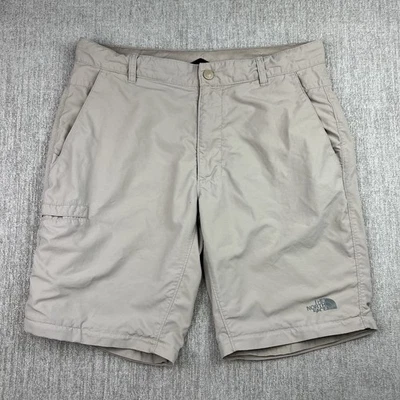 The North Face Paramount Trail Belted Shorts Men’s 34 Tan Convertible Zip Off - Image 1 of 4