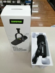 SHURE Condenser microphone MODEL No. MV7 K J from JAPAN - Picture 1 of 8