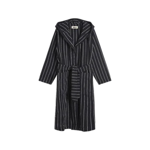 Tekla Terry Hooded Bathrobe Antwerp Stripes - Picture 1 of 1