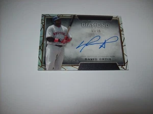2021 Topps Diamond Icons Autograph David Ortiz Blue Ink # 11\25 SP Free Shipping - Picture 1 of 4