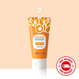 Gel enzimático naranja GMEELAN 50 g - Exfoliante facial suave para iluminar - Imagen 1 de 7