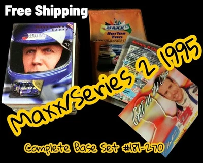 1995 MAXX Series II Nascar Trading Racing Card Lot - Complete Base Set.  #speed - Image 1 of 4